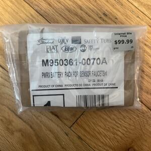 American Standard M950361-0070A PWRX Battery Pack and Connector For Flush Valves